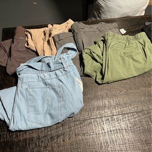 Reseller Bundle: 5 pairs khaki type pants. Some NWT.